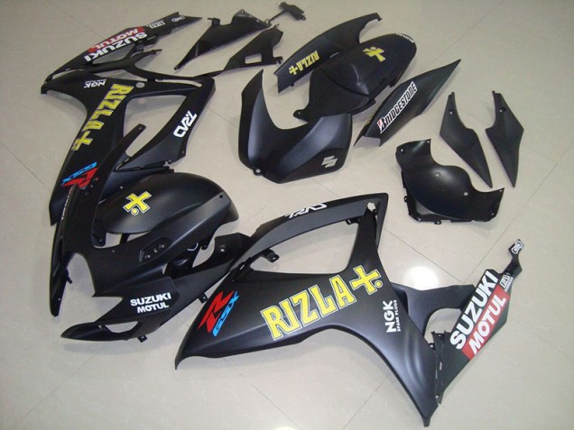 Carenado Moto Suzuki GSXR 750 K6 06-07 - Negro Amarillo Rizla Carenado Moto Suzuki GSXR 750 K6 06-07 - Negro Amarillo Rizla