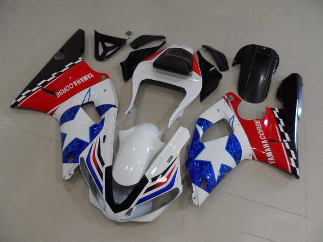 Carenado Moto Yamaha R1 00-01 - Bandera de estrella Carenado Moto Yamaha R1 00-01 - Bandera de estrella