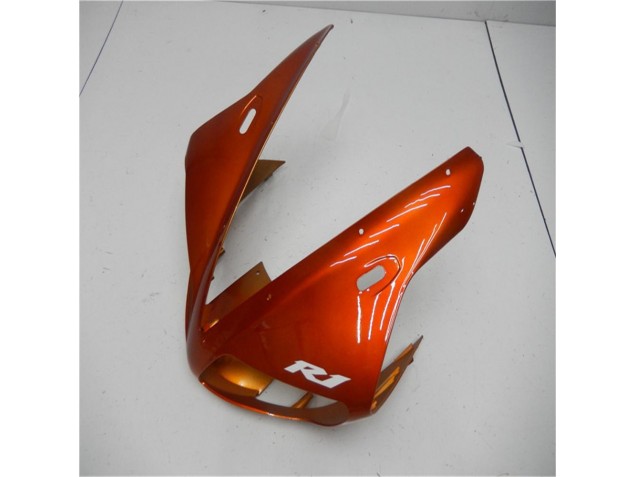 Carenado Moto Yamaha R1 02-03 - Naranja Negro