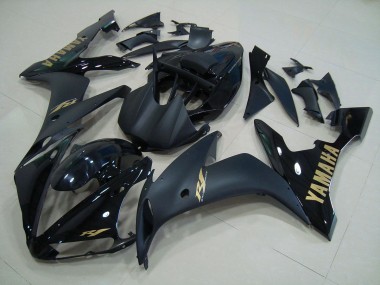 Carenado Moto Yamaha R1 04-06 - Negro Mate Oro