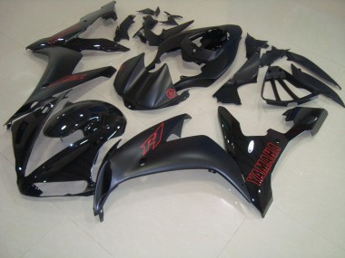 Carenado Moto Yamaha R1 04-06 - Negro Mate Rojo