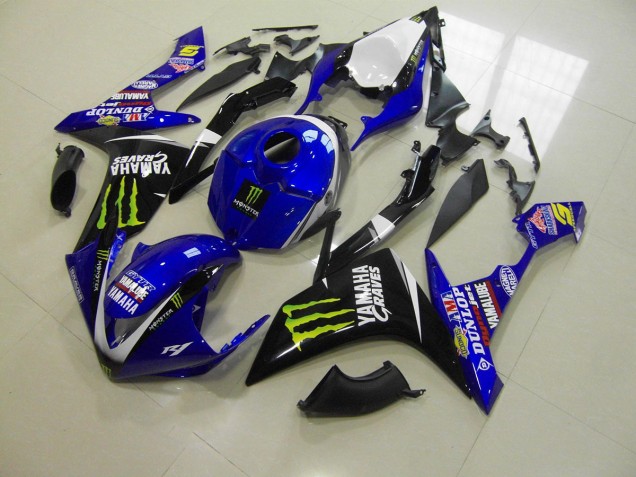 Carenado Moto Yamaha R1 07-08 - Azul Monster Carenado Moto Yamaha R1 07-08 - Azul Monster