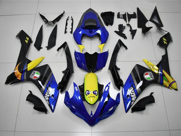 Carenado Moto Yamaha R1 07-08 - Azul Tiburón Carenado Moto Yamaha R1 07-08 - Azul Tiburón