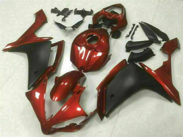 Carenado Moto Yamaha R1 07-08 - Rojo Negro Carenado Moto Yamaha R1 07-08 - Rojo Negro