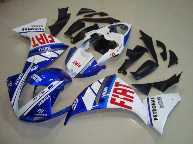 Carenado Moto Yamaha R1 09-11 - Azul Blanco Fiat Carenado Moto Yamaha R1 09-11 - Azul Blanco Fiat