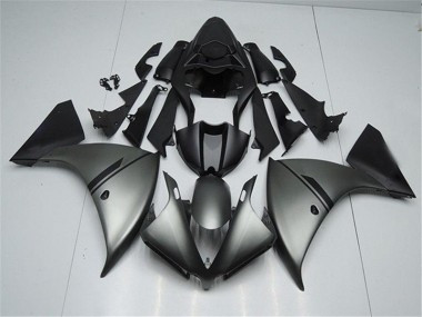 Carenado Moto Yamaha R1 12-14 - Mate Gris Negro