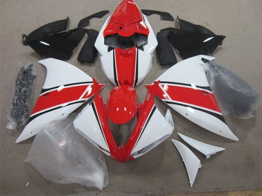 Carenado Moto Yamaha R1 12-14 - Rojo Blanco