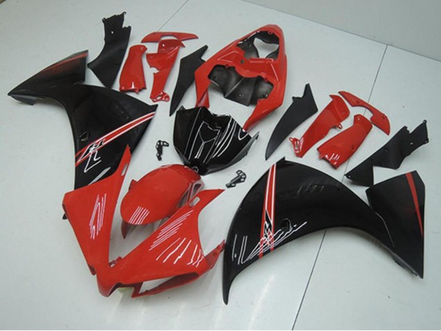 Carenado Moto Yamaha R1 12-14 - Rojo Negro