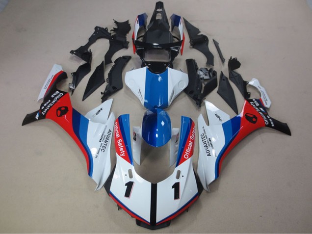 Carenado Moto Yamaha R1 15-19 - Blanco Azul Rojo Advantec Carenado Moto Yamaha R1 15-19 - Blanco Azul Rojo Advantec