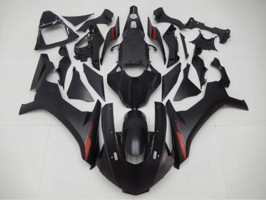 Carenado Moto Yamaha R1 15-19 - Negro Rojo