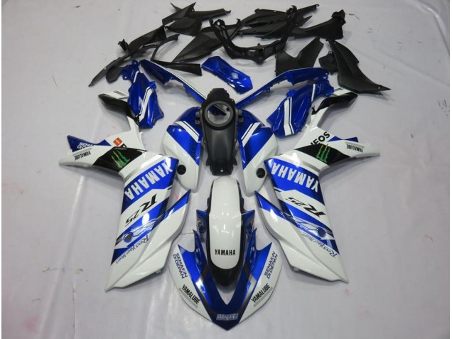 Carenado Moto Yamaha R3 15-22 - Blanco Monster Carenado Moto Yamaha R3 15-22 - Blanco Monster