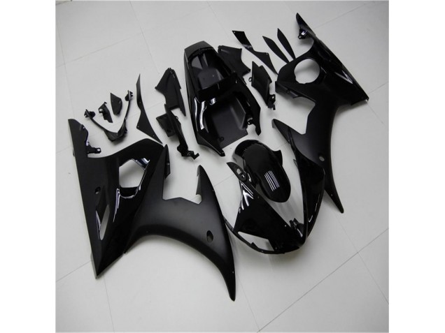 Carenado Moto Yamaha R6 03-05 - Brillante Negro Mate Carenado Moto Yamaha R6 03-05 - Brillante Negro Mate