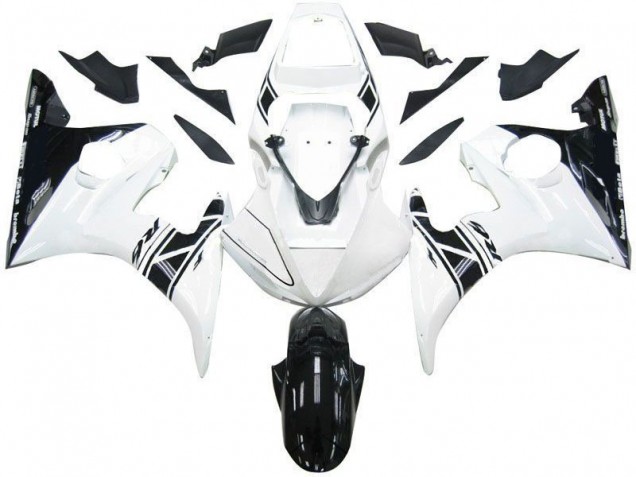 Carenado Moto Yamaha R6 03-05 - Negro Blanco Tribal Carenado Moto Yamaha R6 03-05 - Negro Blanco Tribal