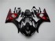 Carenado Moto Yamaha R6 03-05 - Negro Rojo Carenado Moto Yamaha R6 03-05 - Negro Rojo