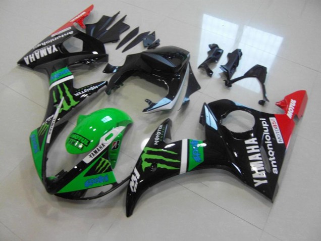 Carenado Moto Yamaha R6 03-05 - Verde Monster Carenado Moto Yamaha R6 03-05 - Verde Monster
