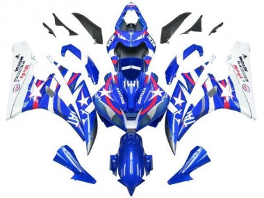 Carenado Moto Yamaha R6 06-07 - Azul Estrella Fiat