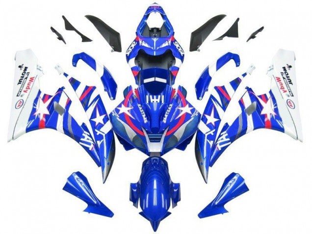 Carenado Moto Yamaha R6 06-07 - Azul Estrella Fiat Carenado Moto Yamaha R6 06-07 - Azul Estrella Fiat