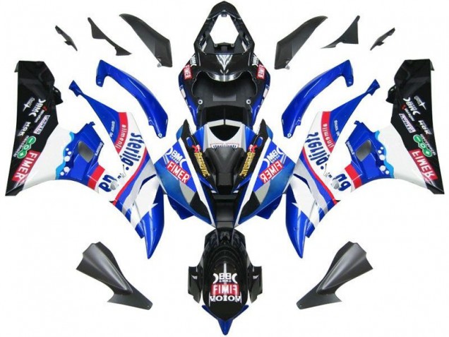 Carenado Moto Yamaha R6 06-07 - Azul Negro Sterilgard Carenado Moto Yamaha R6 06-07 - Azul Negro Sterilgard