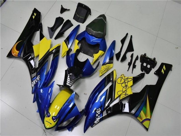 Carenado Moto Yamaha R6 06-07 - Azul Tiburón Carenado Moto Yamaha R6 06-07 - Azul Tiburón