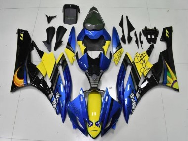 Carenado Moto Yamaha R6 06-07 - Azul Tiburón