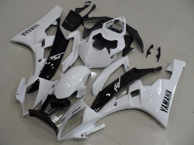 Carenado Moto Yamaha R6 06-07 - Blanco & Negro Carenado Moto Yamaha R6 06-07 - Blanco & Negro