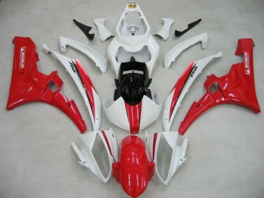 Carenado Moto Yamaha R6 06-07 - Blanco Rojo Michelin