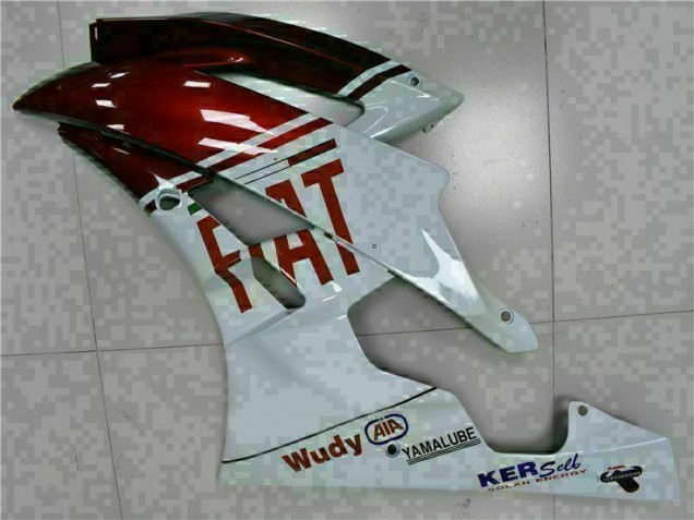 Carenado Moto Yamaha R6 06-07 - Marrón Blanco Carenado Moto Yamaha R6 06-07 - Marrón Blanco