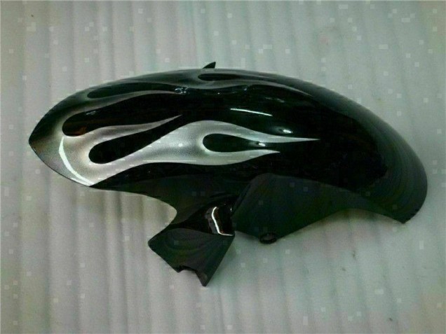 Carenado Moto Yamaha R6 06-07 - Plata Llama Negro Carenado Moto Yamaha R6 06-07 - Plata Llama Negro