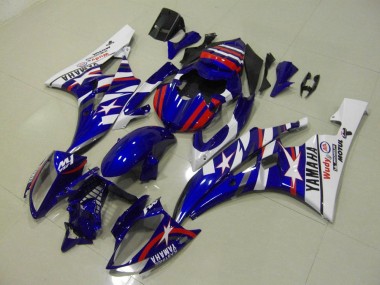 Carenado Moto Yamaha R6 06-07 - Rojo Azul Star