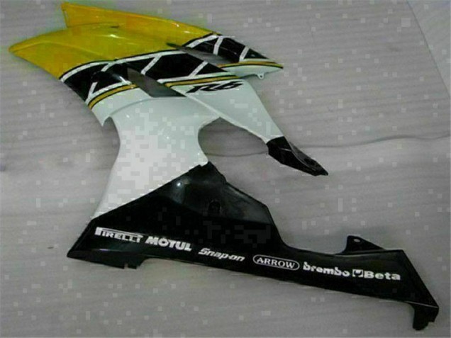 Carenado Moto Yamaha R6 08-16 - Amarillo Blanco