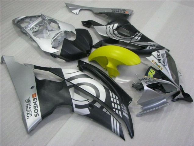 Carenado Moto Yamaha R6 08-16 - Amarillo Negro Plata Carenado Moto Yamaha R6 08-16 - Amarillo Negro Plata