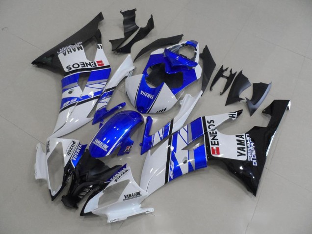 Carenado Moto Yamaha R6 08-16 - Azul Azul Blanco ENEOS Carenado Moto Yamaha R6 08-16 - Azul Azul Blanco ENEOS