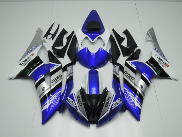 Carenado Moto Yamaha R6 08-16 - Azul Blanco ENEOS Monster Carenado Moto Yamaha R6 08-16 - Azul Blanco ENEOS Monster