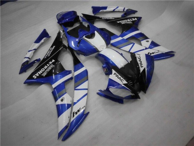 Carenado Moto Yamaha R6 08-16 - Azul Blanco FAAC Carenado Moto Yamaha R6 08-16 - Azul Blanco FAAC
