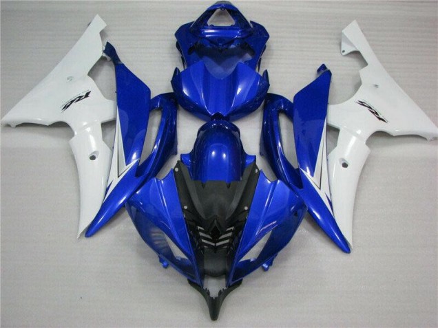 Carenado Moto Yamaha R6 08-16 - Azul Blanco Negro Carenado Moto Yamaha R6 08-16 - Azul Blanco Negro