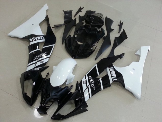 Carenado Moto Yamaha R6 08-16 - Blanco & Negro Carenado Moto Yamaha R6 08-16 - Blanco & Negro