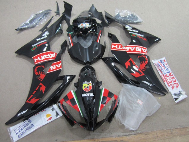 Carenado Moto Yamaha R6 08-16 - Negro Blanco Motul Carenado Moto Yamaha R6 08-16 - Negro Blanco Motul