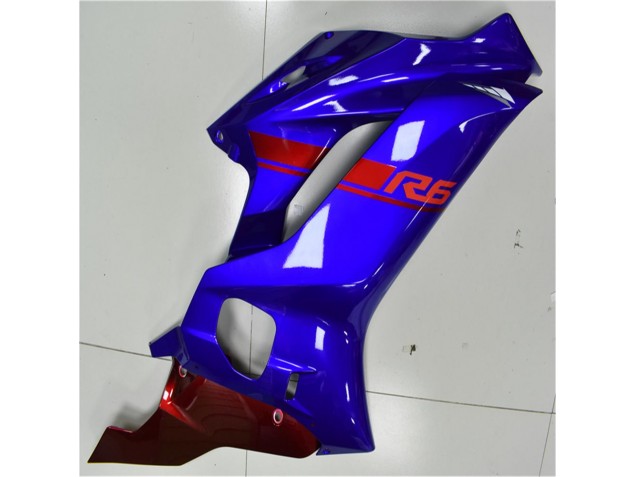 Carenado Moto Yamaha R6 17-23 - Azul Rojo Carenado Moto Yamaha R6 17-23 - Azul Rojo