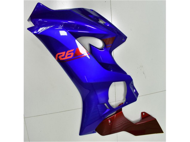 Carenado Moto Yamaha R6 17-23 - Azul Rojo Carenado Moto Yamaha R6 17-23 - Azul Rojo