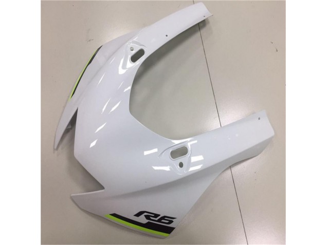 Carenado Moto Yamaha R6 17-23 - Blanco Plata Carenado Moto Yamaha R6 17-23 - Blanco Plata