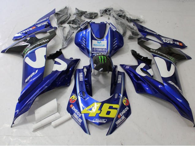Carenado Moto Yamaha R6 17-23 - Rossi Carenado Moto Yamaha R6 17-23 - Rossi
