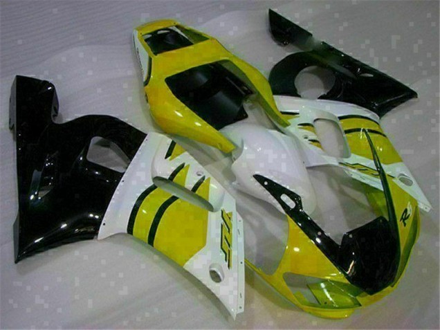 Carenado Moto Yamaha R6 98-02 - Amarillo Blanco Carenado Moto Yamaha R6 98-02 - Amarillo Blanco