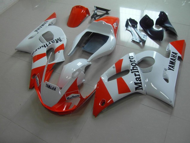 Carenado Moto Yamaha R6 98-02 - Blanco Rojo Marlboro Carenado Moto Yamaha R6 98-02 - Blanco Rojo Marlboro