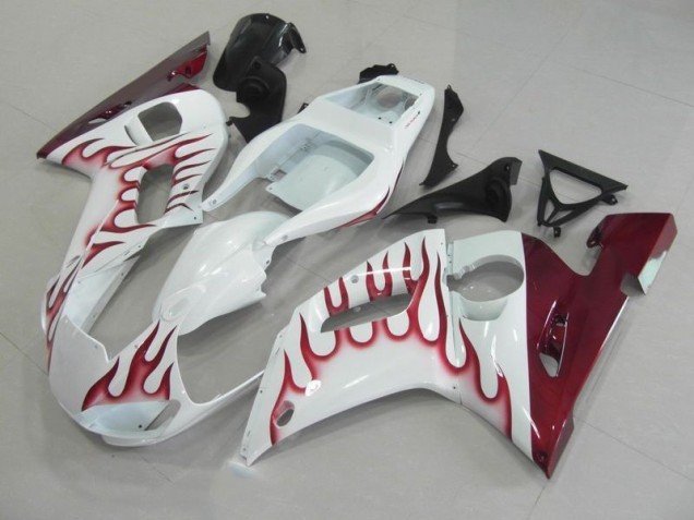 Carenado Moto Yamaha R6 98-02 - Rojo Llama Carenado Moto Yamaha R6 98-02 - Rojo Llama