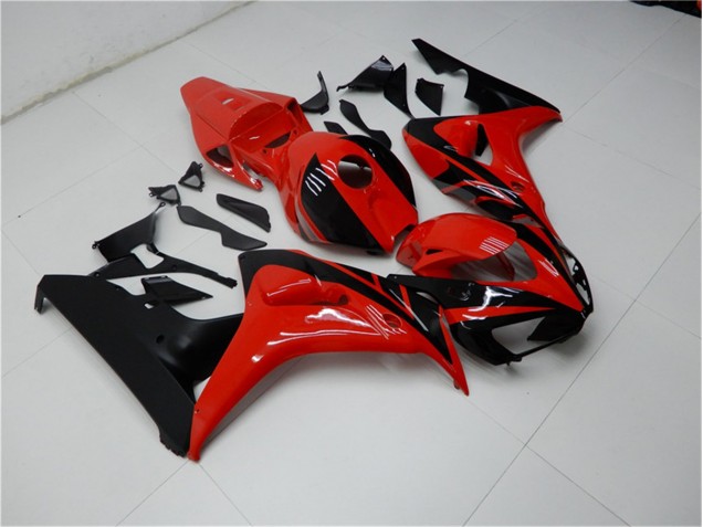 Carenado & Plástico Moto Honda CBR 1000 RR 06-07 - Rojo Negro Carenado & Plástico Moto Honda CBR 1000 RR 06-07 - Rojo Negro