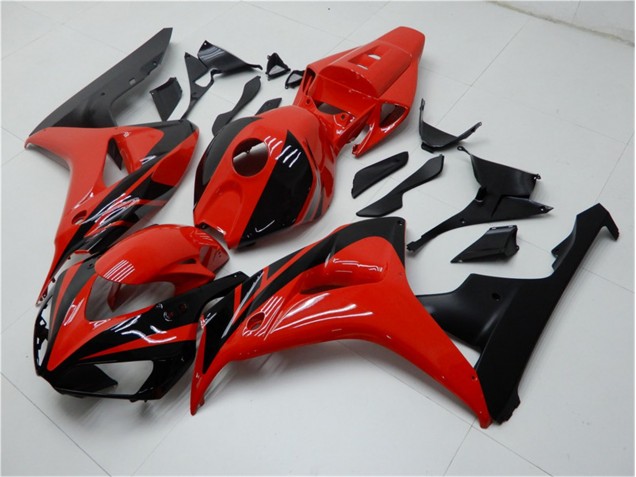 Carenado & Plástico Moto Honda CBR 1000 RR 06-07 - Rojo Negro Carenado & Plástico Moto Honda CBR 1000 RR 06-07 - Rojo Negro