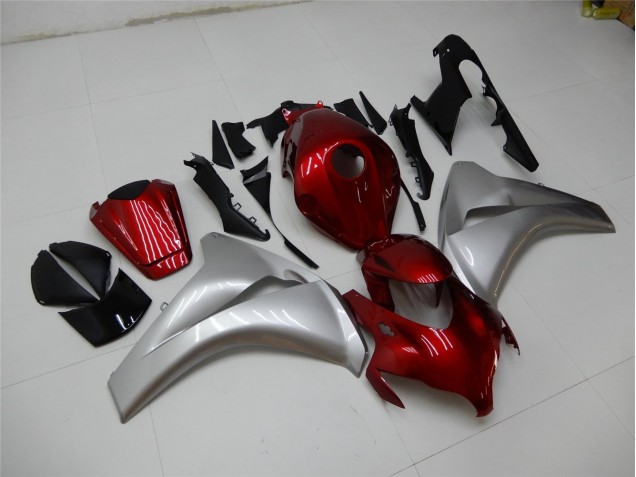 Carenado & Plástico Moto Honda CBR 1000 RR 08-11 - Rojo Plata Carenado & Plástico Moto Honda CBR 1000 RR 08-11 - Rojo Plata