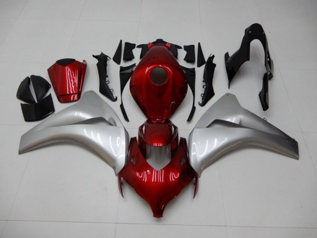 Carenado & Plástico Moto Honda CBR 1000 RR 08-11 - Rojo Plata Carenado & Plástico Moto Honda CBR 1000 RR 08-11 - Rojo Plata