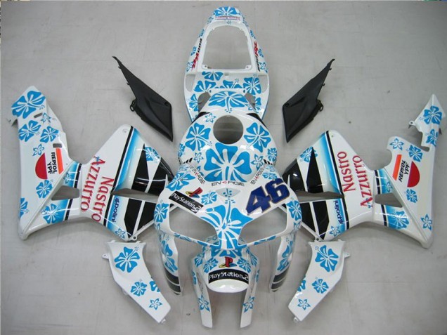 Carenado & Plástico Moto Honda CBR 600 RR 05-06 - Blanco Azul Nastro Azzurro 46 Carenado & Plástico Moto Honda CBR 600 RR 05-06 - Blanco Azul Nastro Azzurro 46