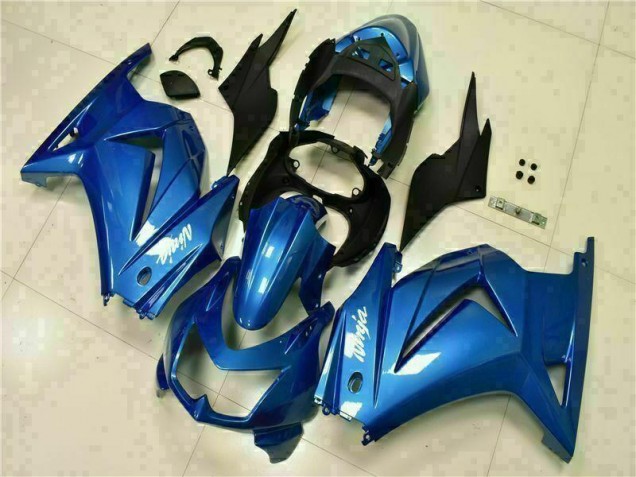 Carenado & Plástico Moto Kawasaki EX250 08-12 - Azul Negro Blanco Ninja Carenado & Plástico Moto Kawasaki EX250 08-12 - Azul Negro Blanco Ninja